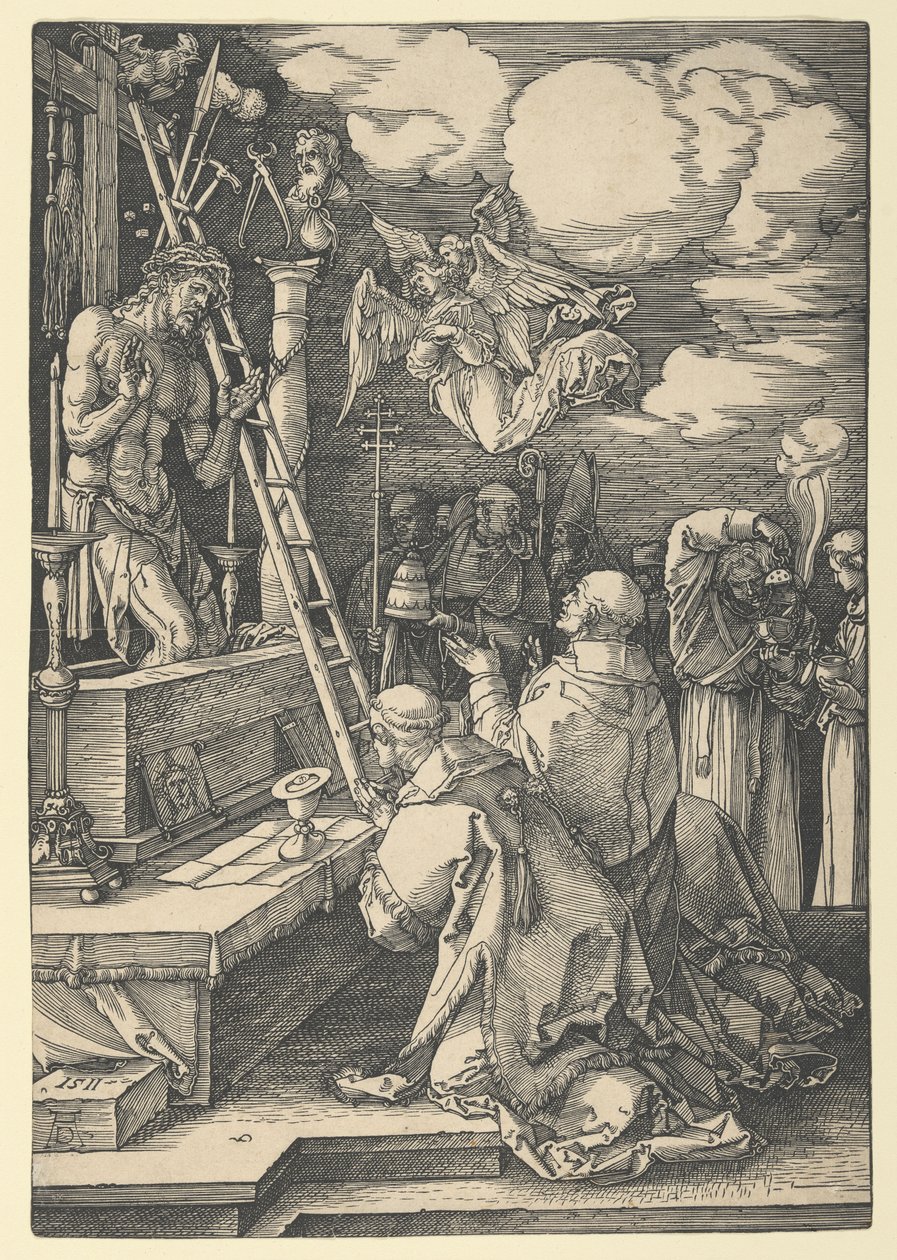 La messe de saint Grégoire - Albrecht Dürer