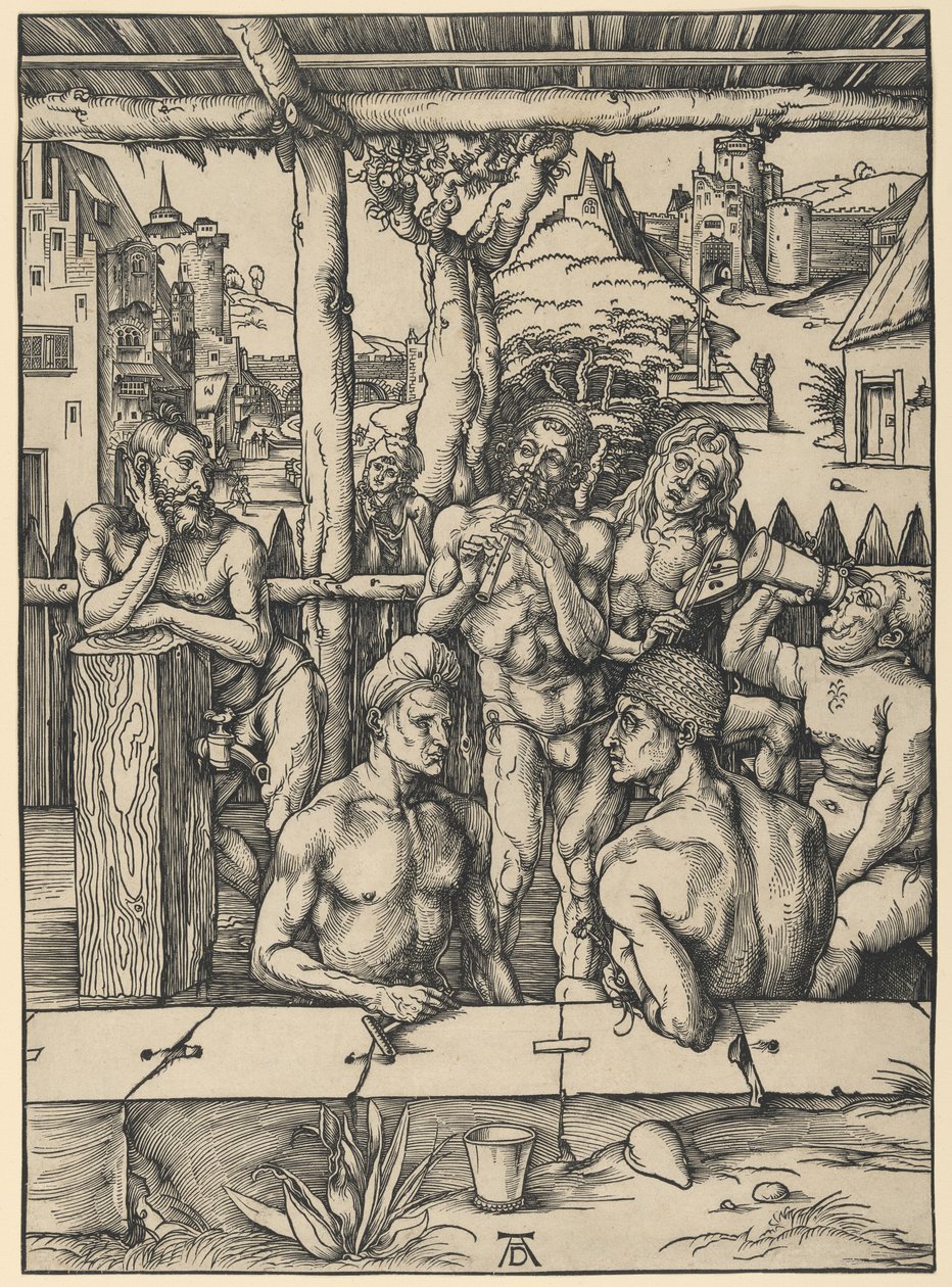 La salle de bain des hommes - Albrecht Dürer