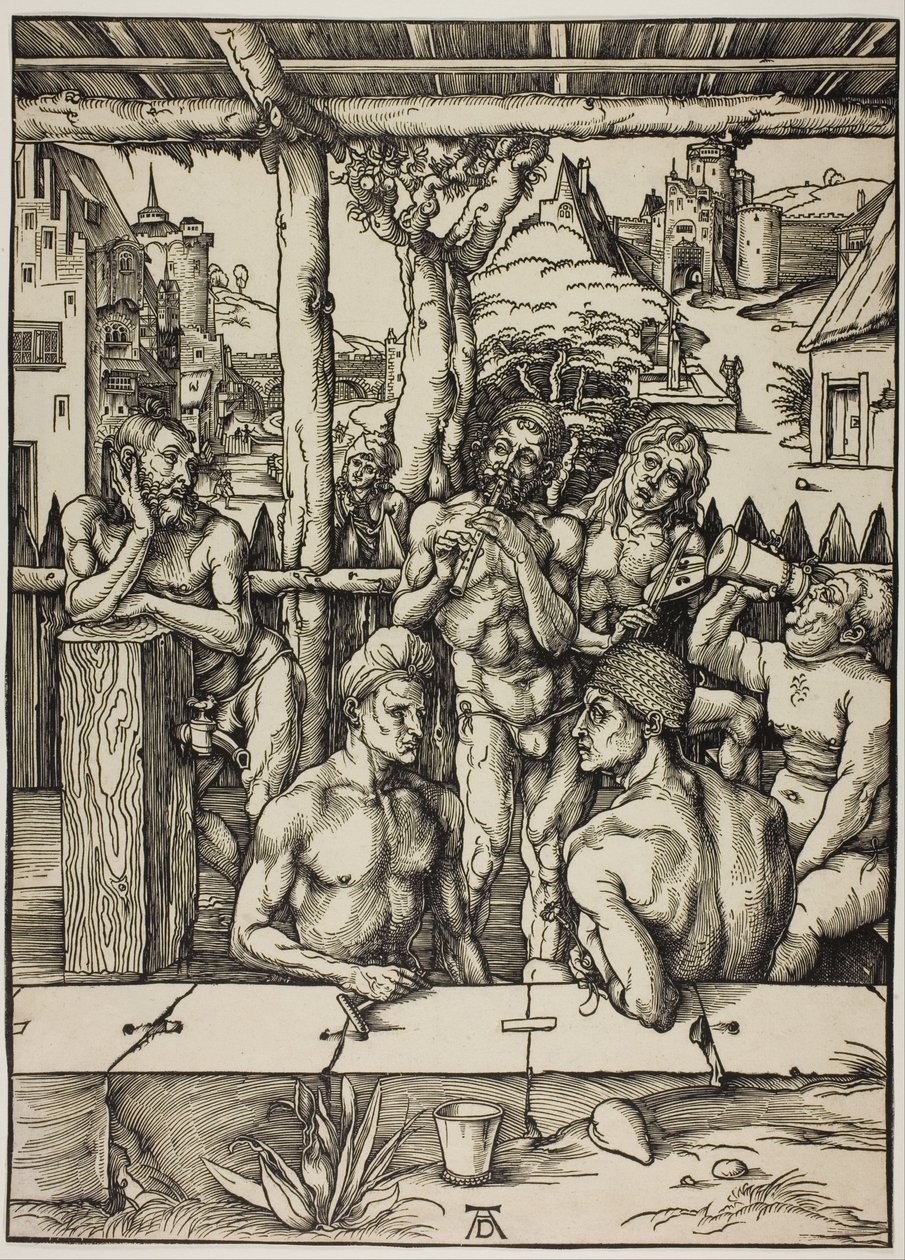 Le bain des hommes - Albrecht Dürer