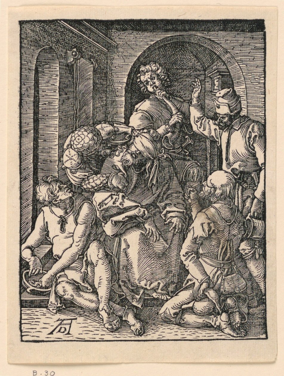 La Dérision du Christ, de la série La Petite Passion - Albrecht Dürer