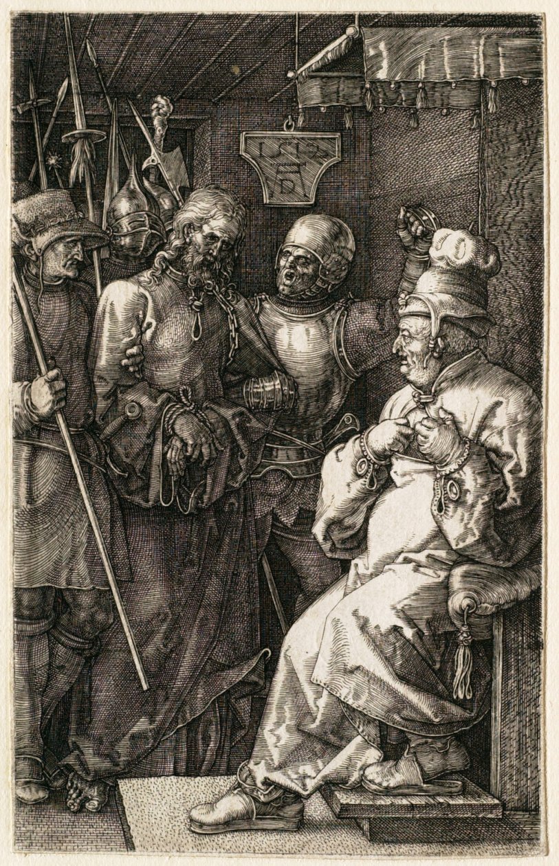 La Passion : le Christ devant Caïphe - Albrecht Dürer