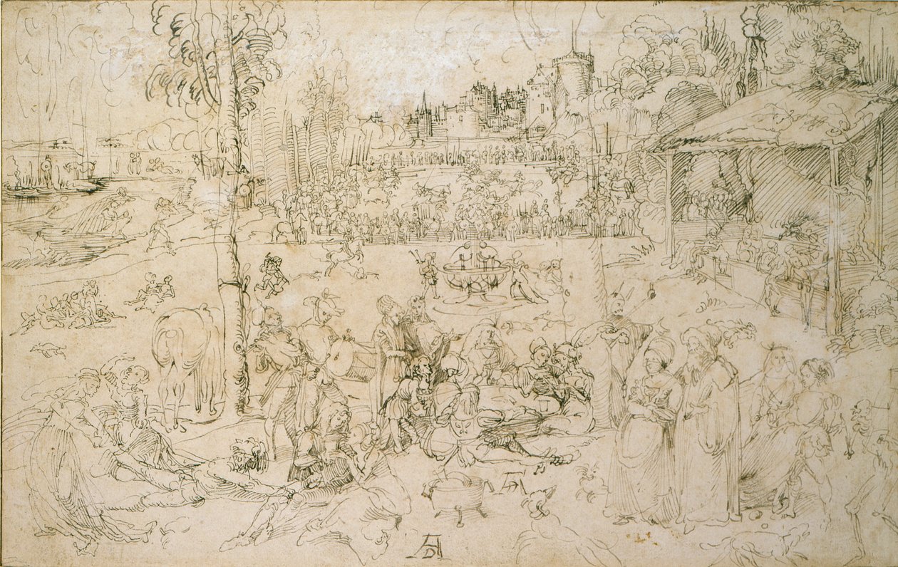 Les plaisirs du monde, début du 16ème siècle - Albrecht Dürer