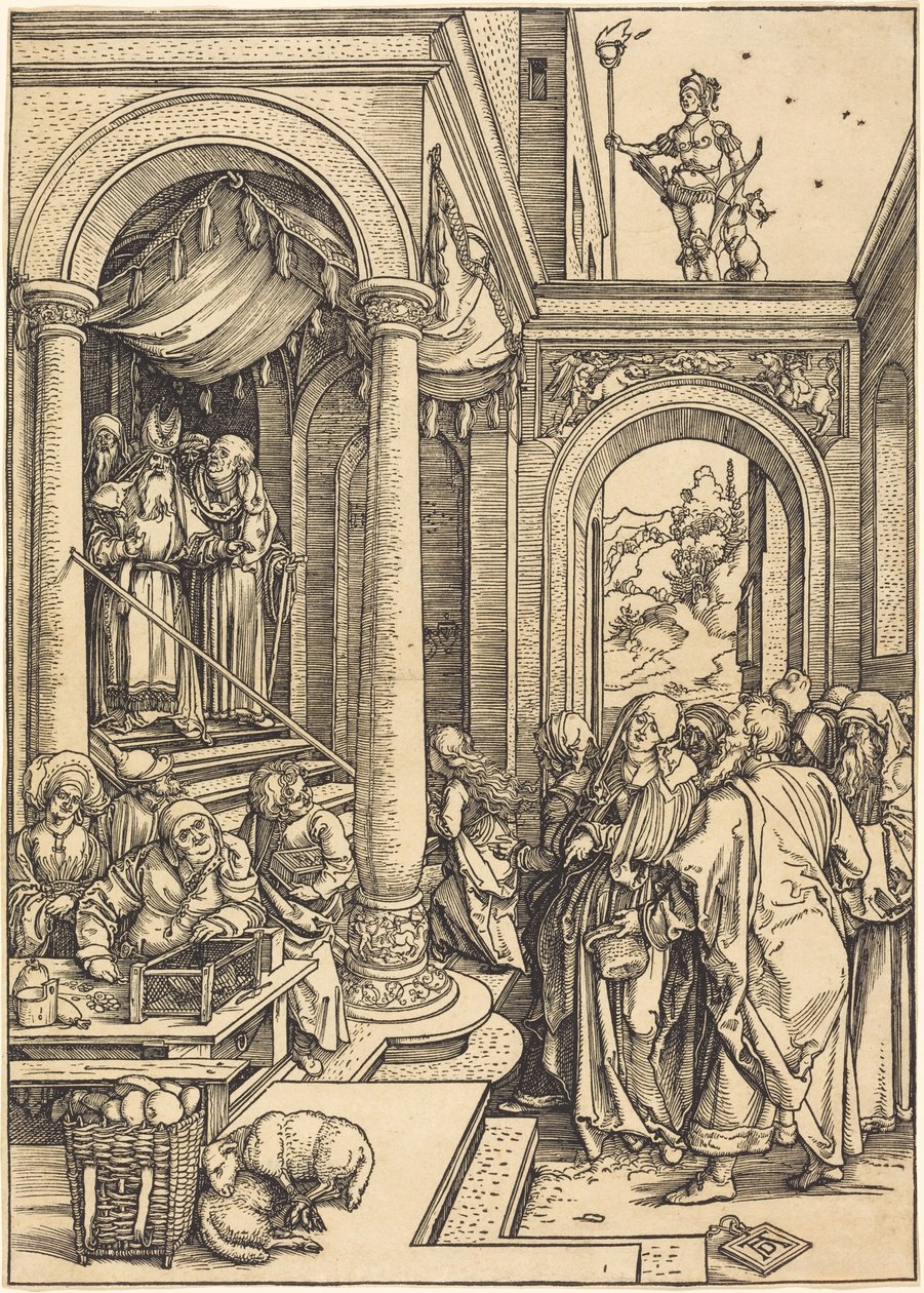 La Présentation de la Vierge au Temple - Albrecht Dürer