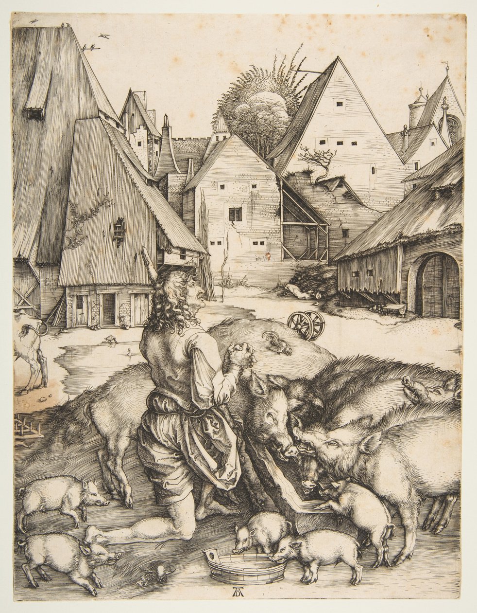 Le Fils prodigue - Albrecht Dürer
