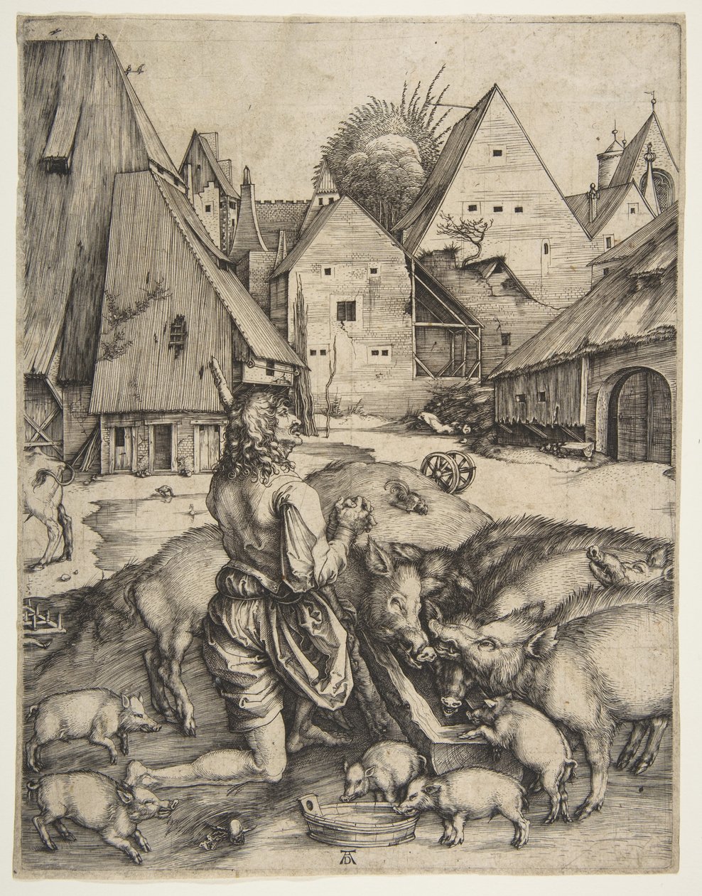 Le Fils prodigue - Albrecht Dürer