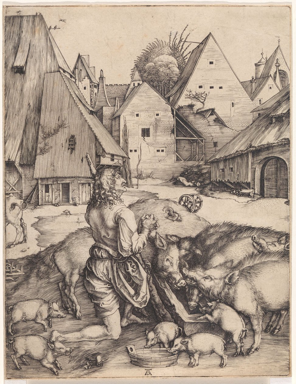 Le Fils prodigue - Albrecht Dürer