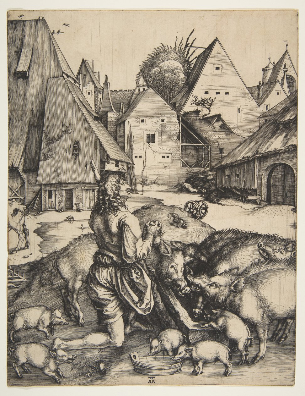 Le Fils prodigue - Albrecht Dürer