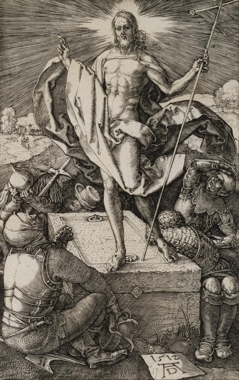 La résurrection - Albrecht Dürer
