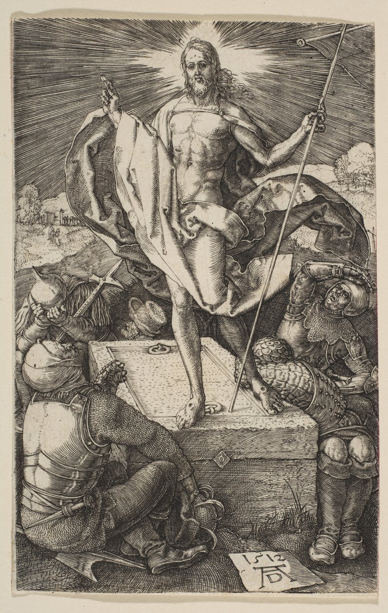 La Résurrection, de La Passion - Albrecht Dürer