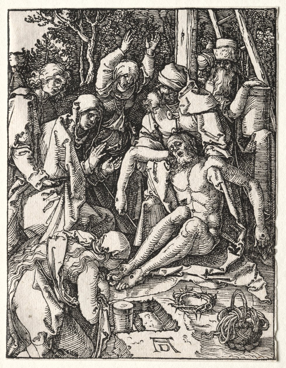 La Petite Passion : Lamentation, vers 1509-1510 - Albrecht Dürer