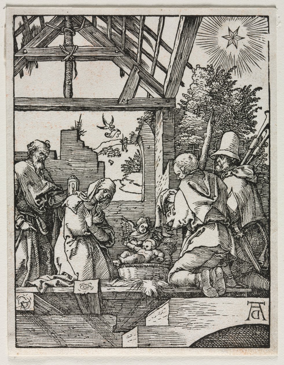 La Petite Passion : La Nativité - Albrecht Dürer