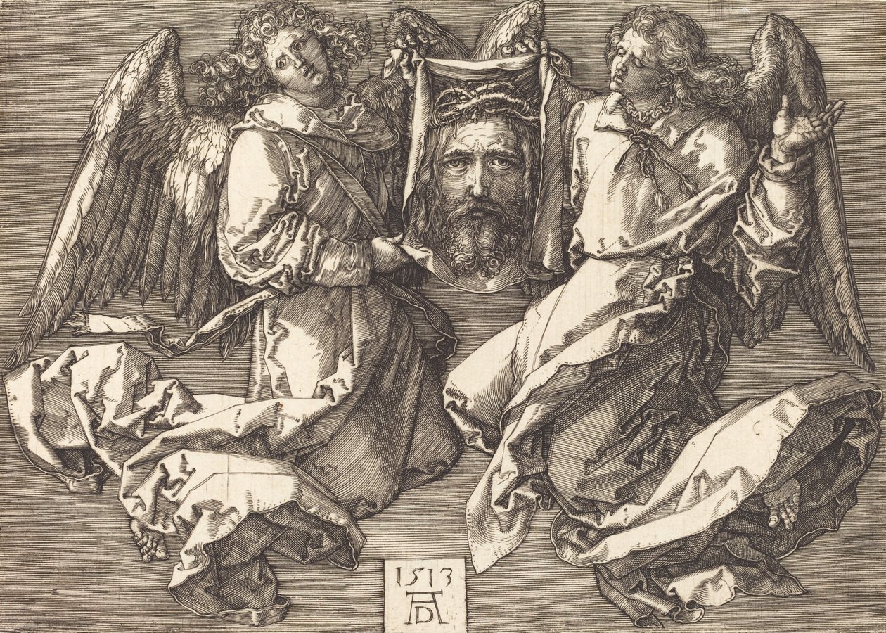 Le Suaire tenu par deux anges, 1513 - Albrecht Dürer