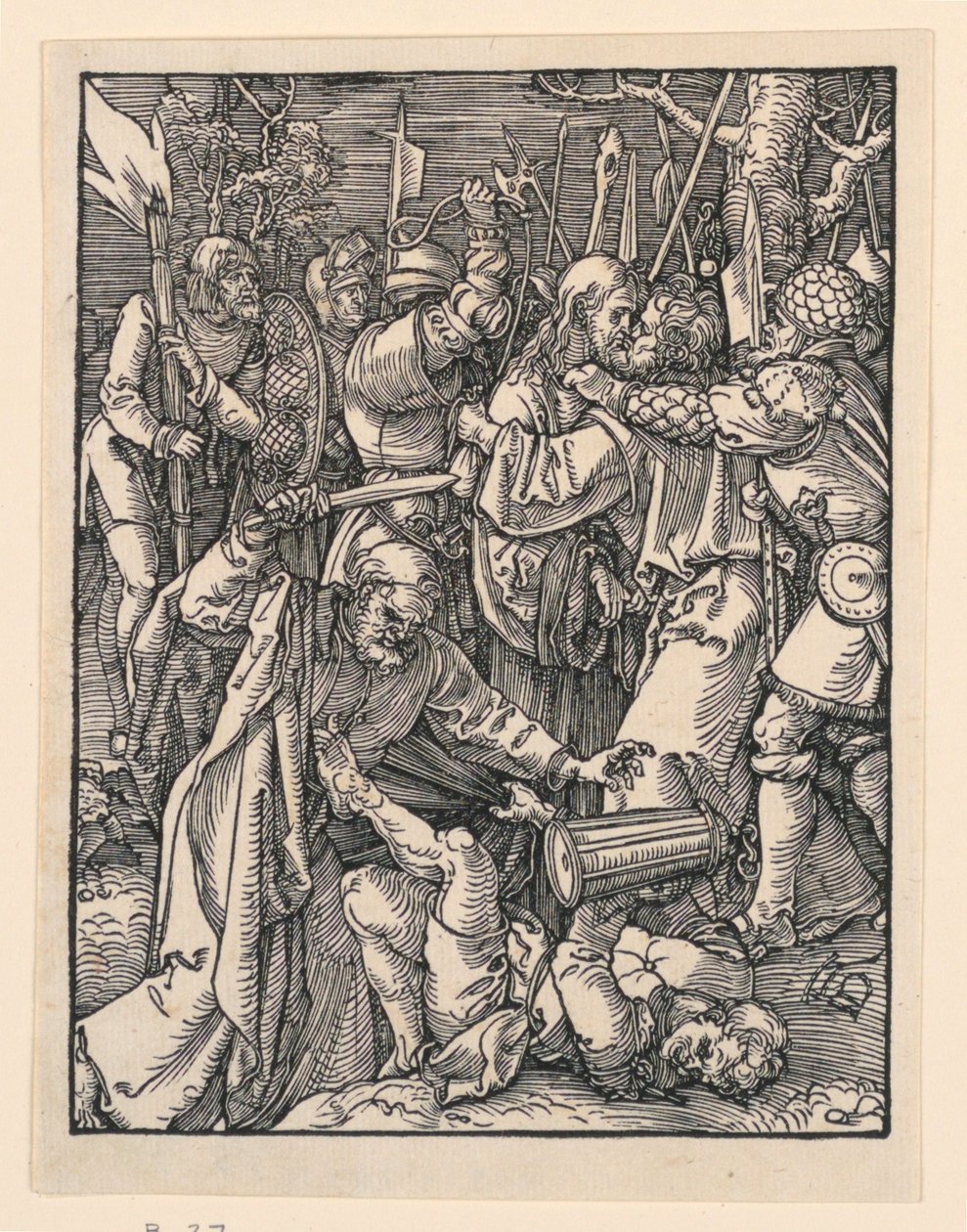 La Prise du Christ, de la série La Petite Passion - Albrecht Dürer