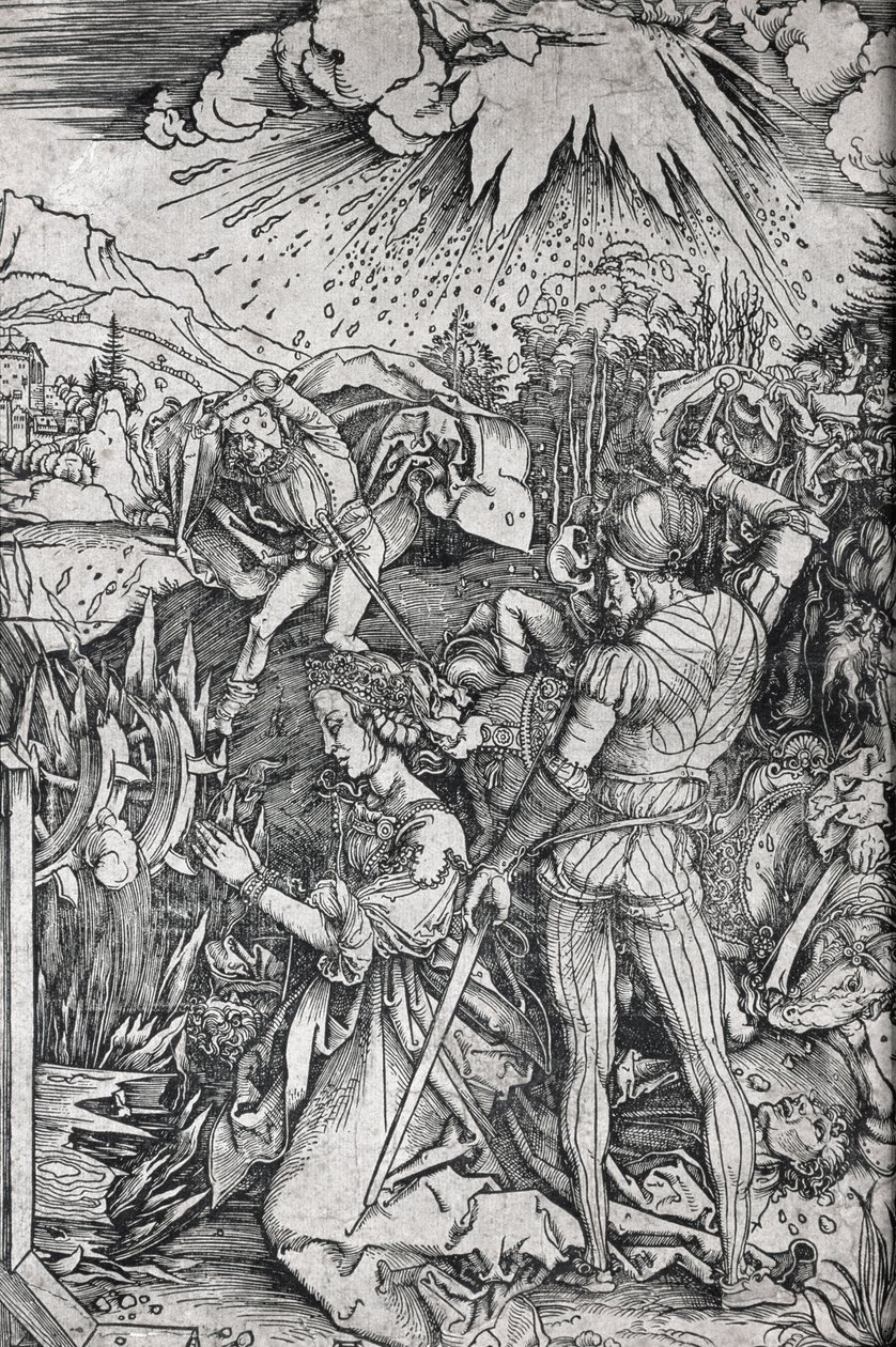 Le martyre de Sainte Catherine d