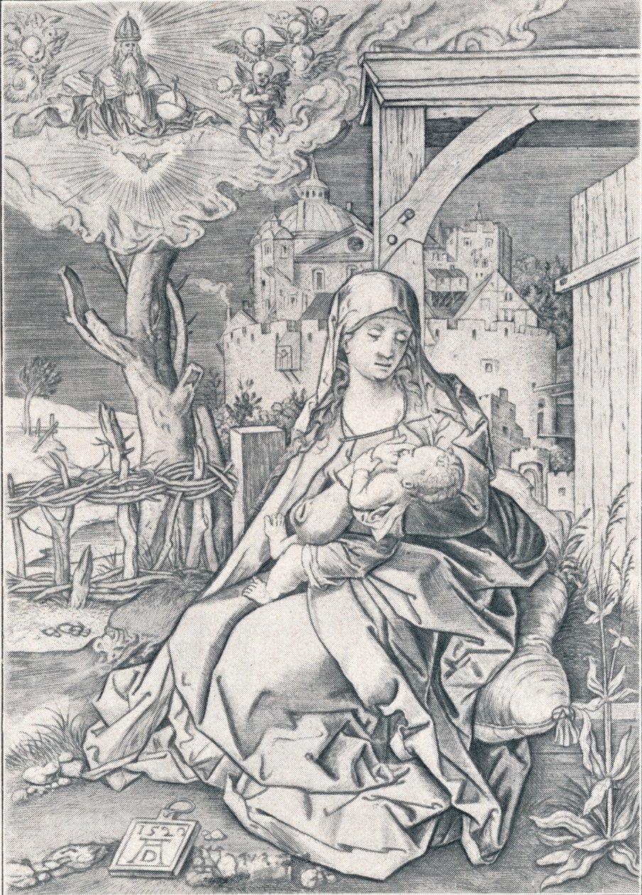 La Vierge à la porte, 1522 1906 - Albrecht Dürer