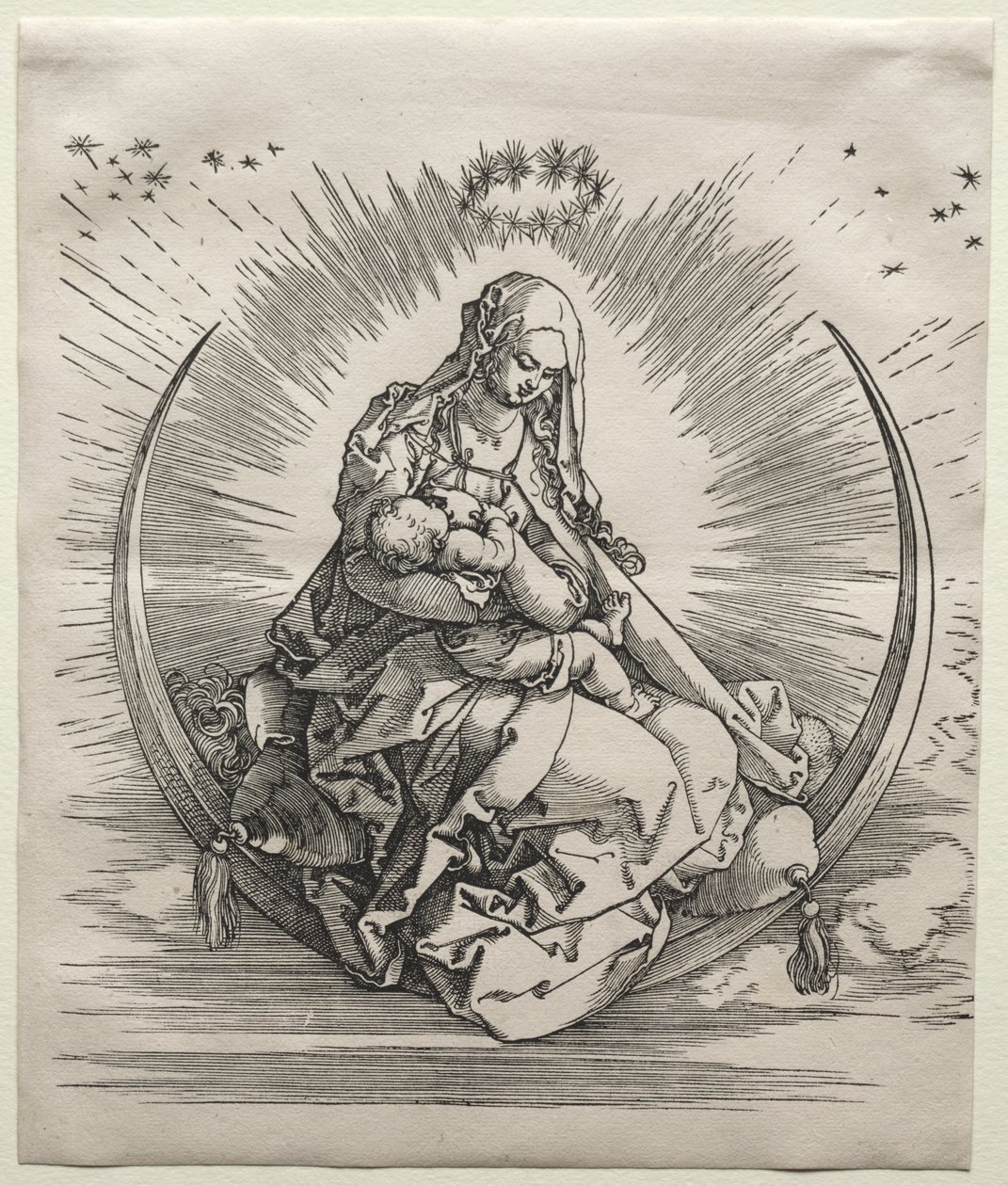 La Vierge sur un croissant - Albrecht Dürer