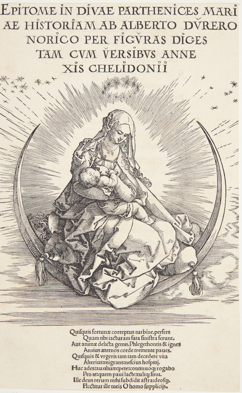 La Vierge sur le croissant - Albrecht Dürer