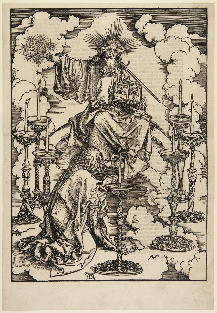 La vision des sept chandeliers - Albrecht Dürer