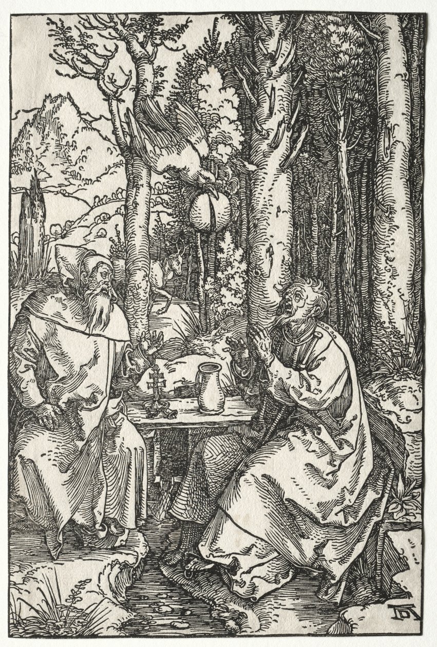La visite de Saint Antoine à Saint Paul l