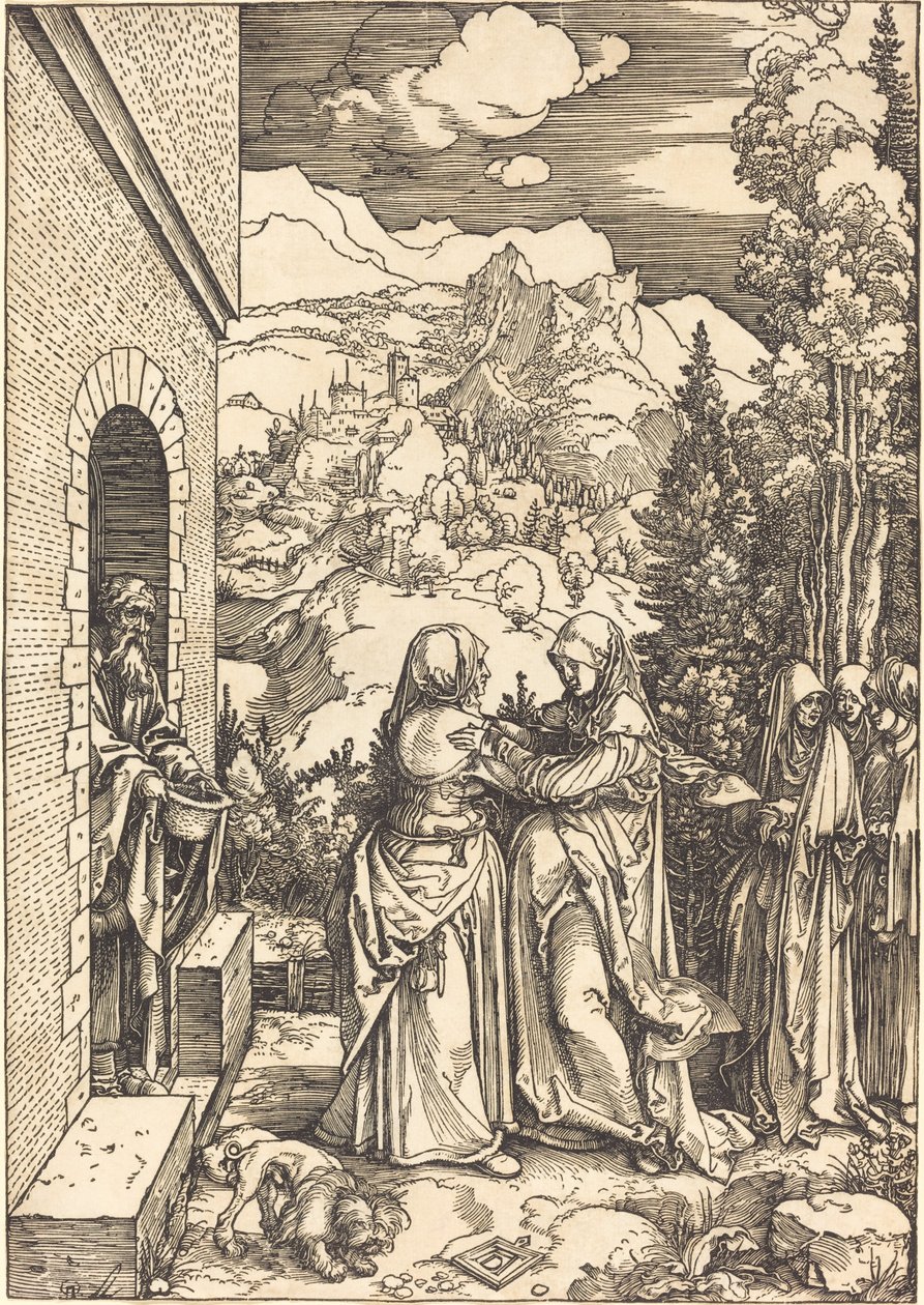 La Visitation - Albrecht Dürer