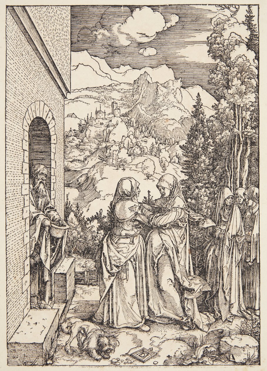 La Visitation - Albrecht Dürer