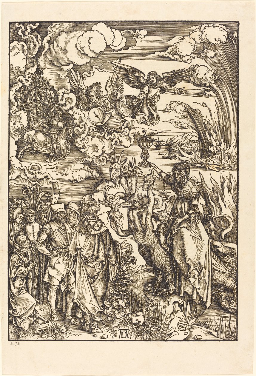 La Prostituée de Babylone - Albrecht Dürer