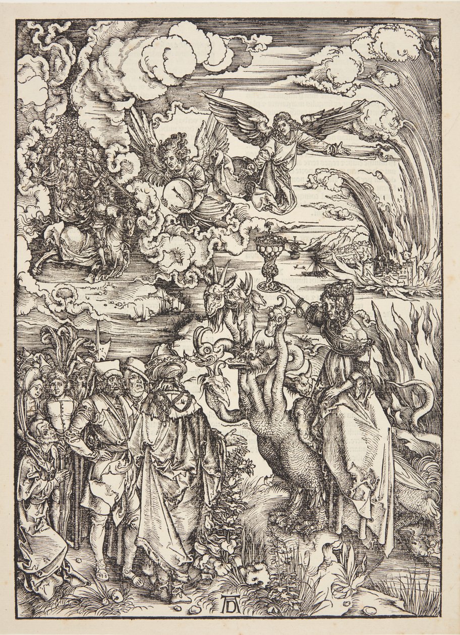 La Grande Prostituée de Babylone - Albrecht Dürer