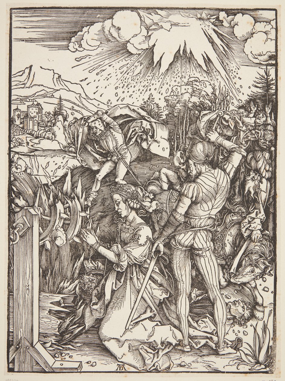 Le martyre de Sainte Catherine - Albrecht Dürer
