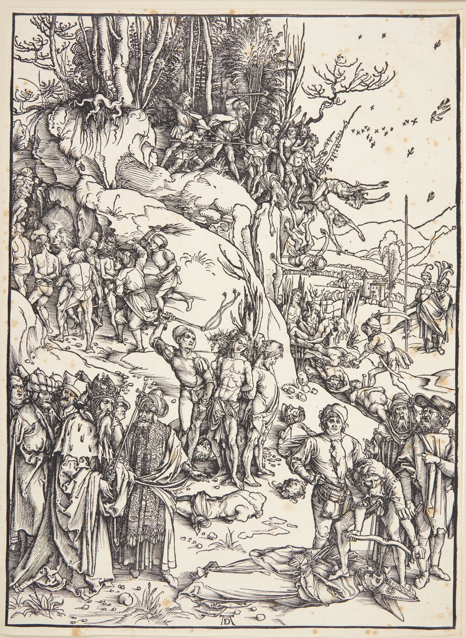 Le martyre des dix mille - Albrecht Dürer