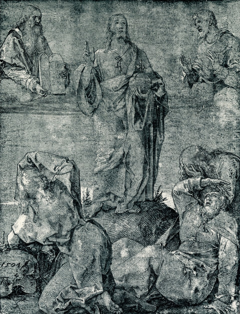 Transfiguration sur le mont Thabor - Albrecht Dürer