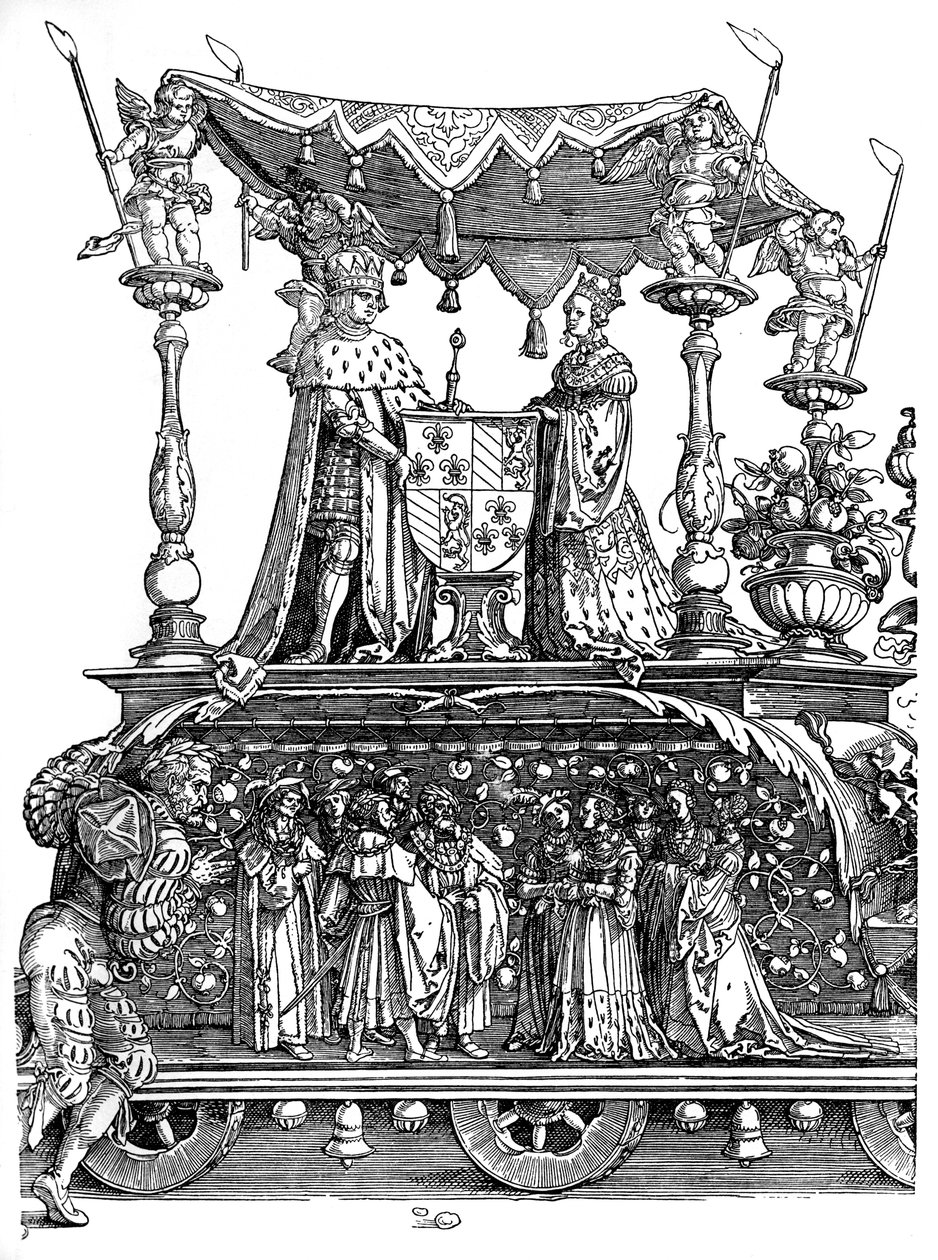 Retour triomphal de Maximilien Ier, 1515, 1936 - Albrecht Dürer