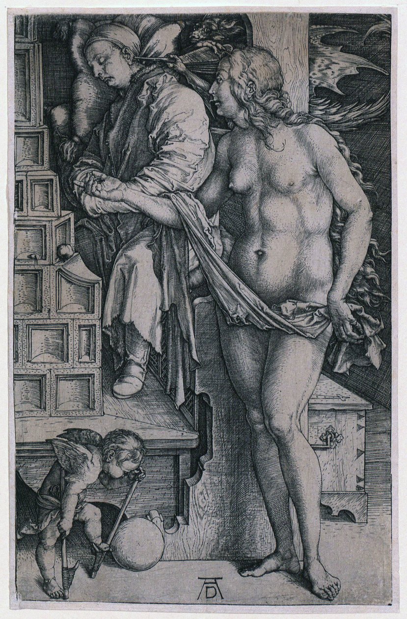 La tentation du fainéant - Albrecht Dürer