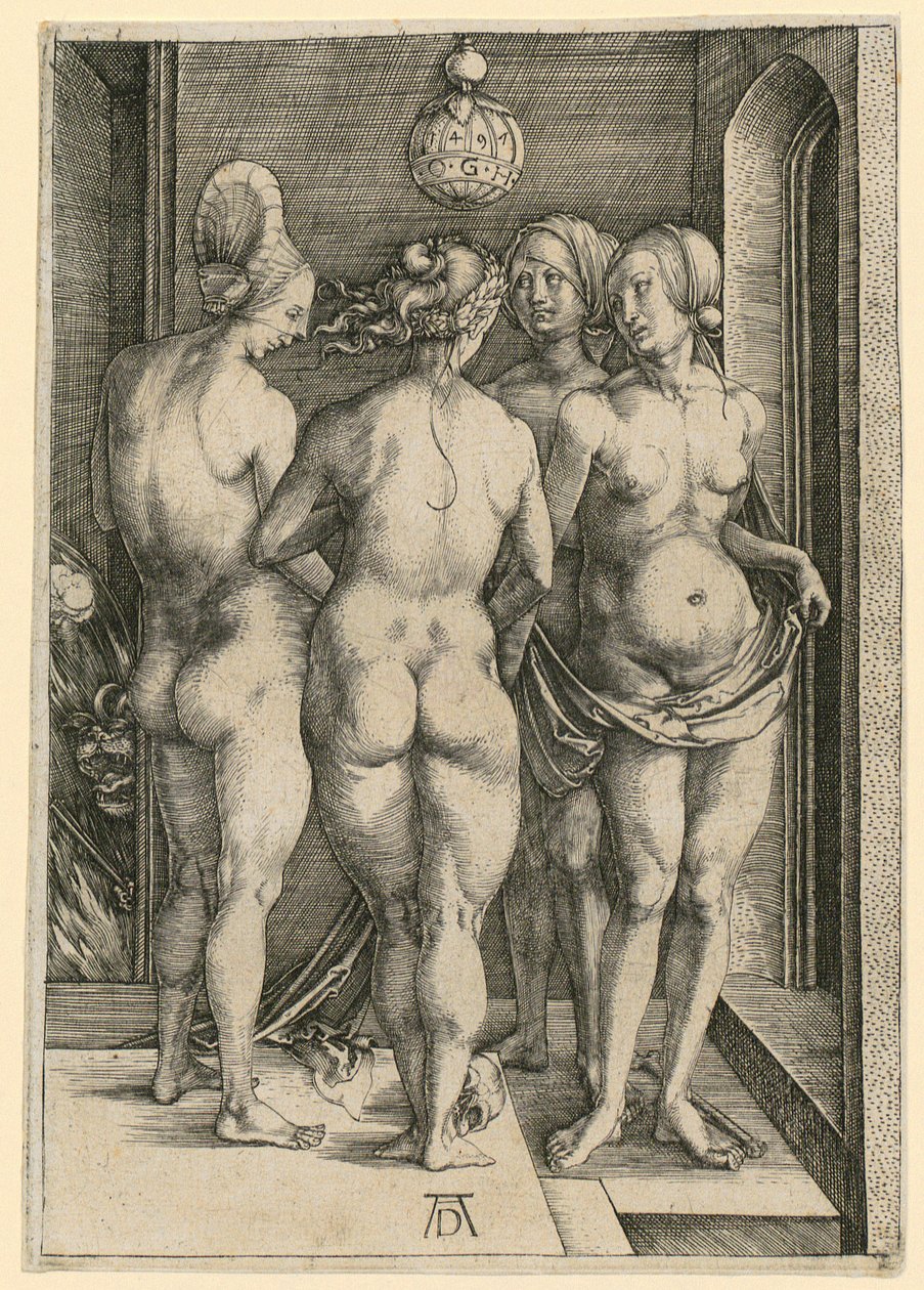 Quatre sorcières - Albrecht Dürer