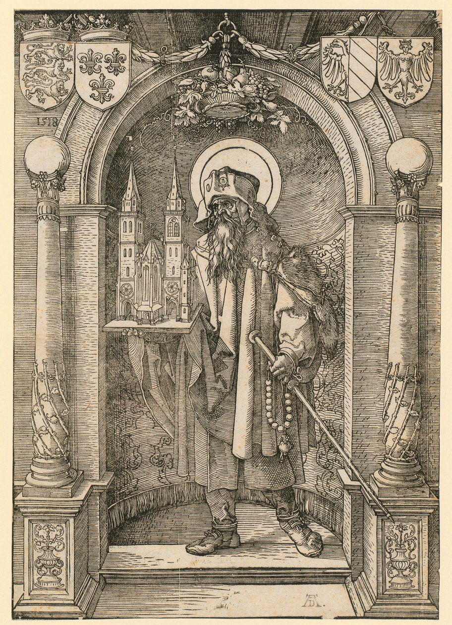Armoiries de Johannes Stabius ornées d