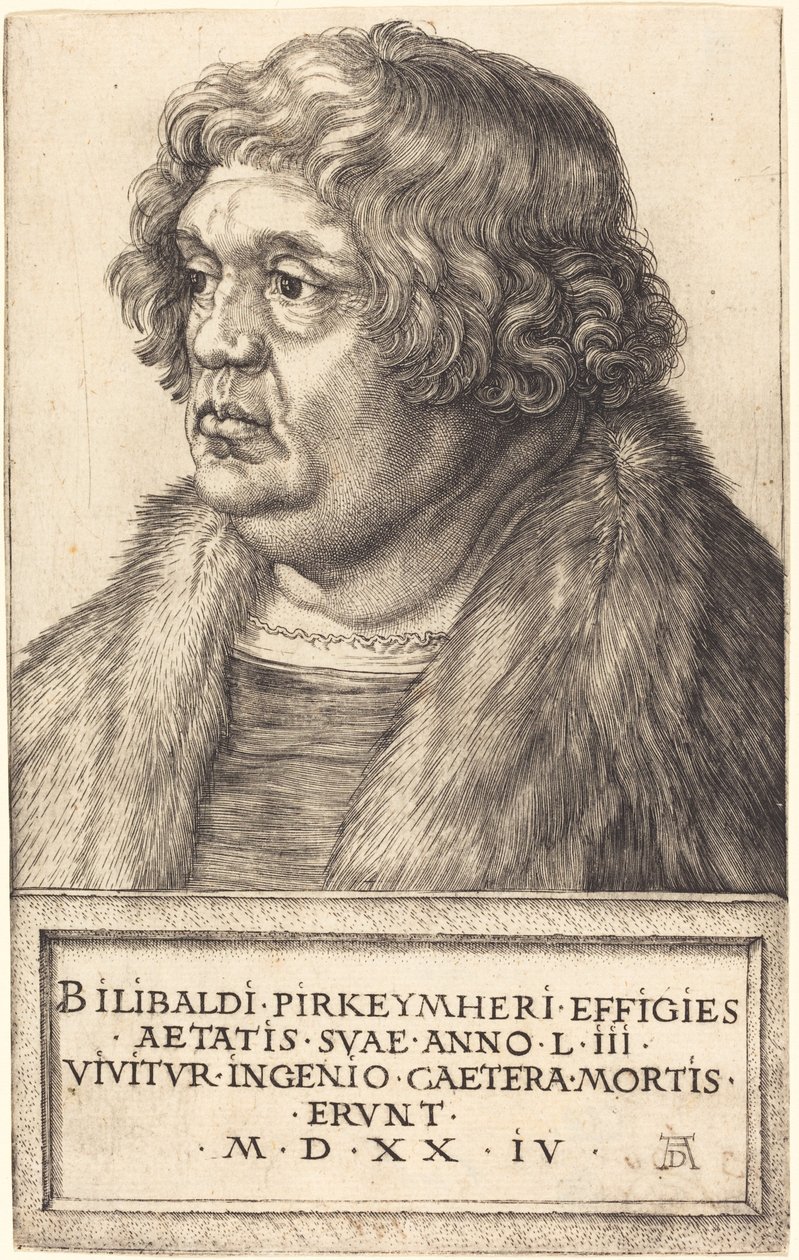 Willibald Pirckheimer - Albrecht Dürer