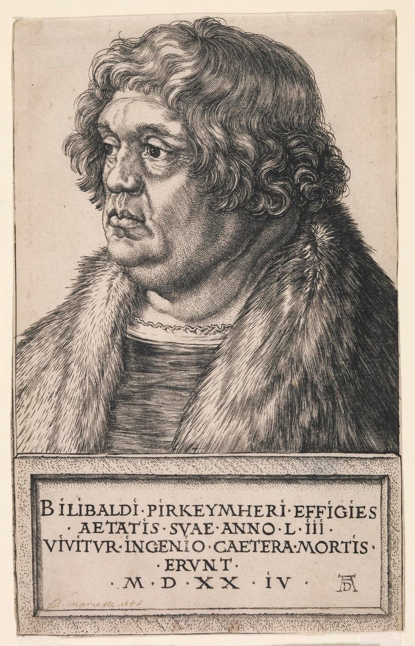 Willibald Pirckheimer - Albrecht Dürer