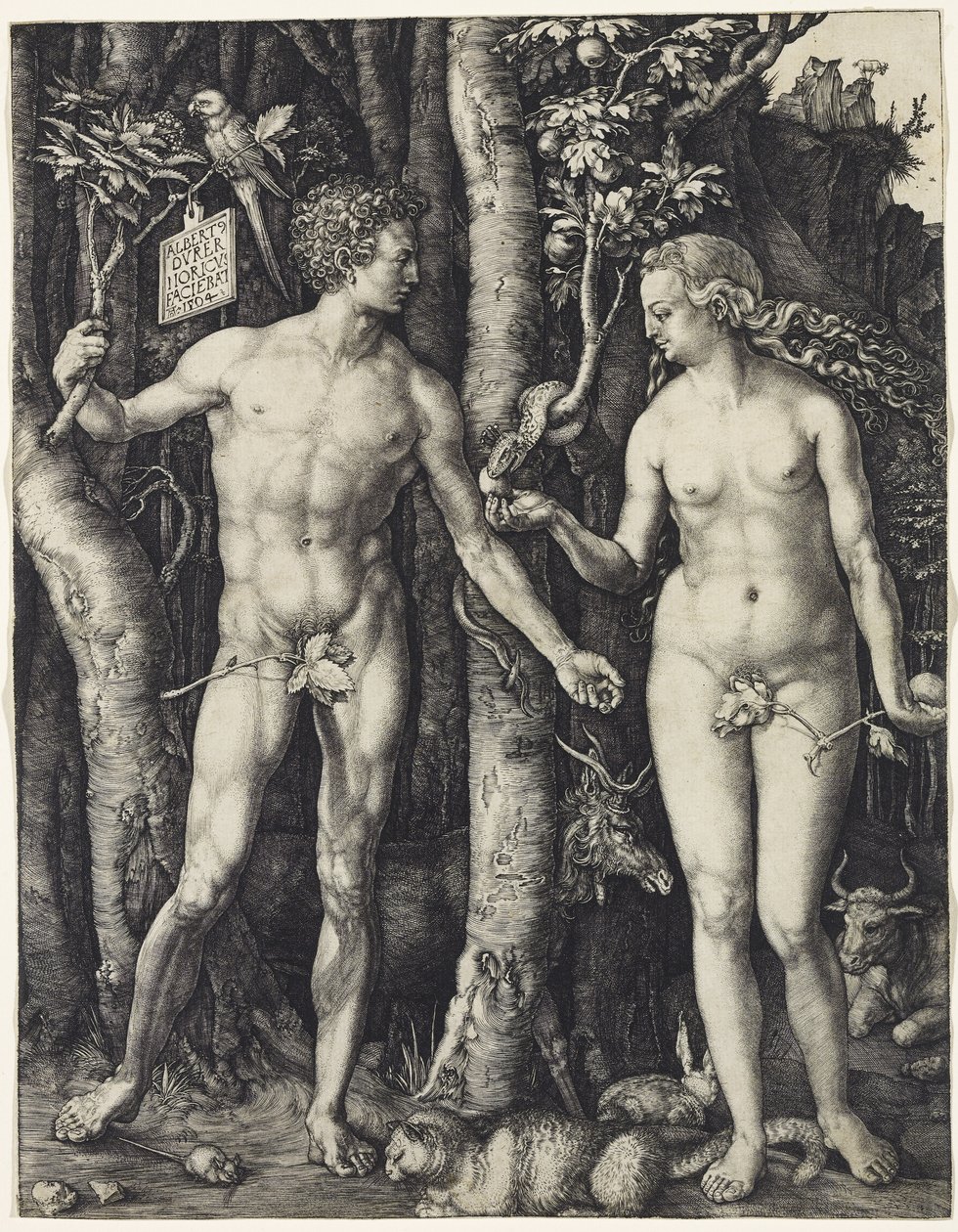 Adam et Ève - Albrecht Dürer
