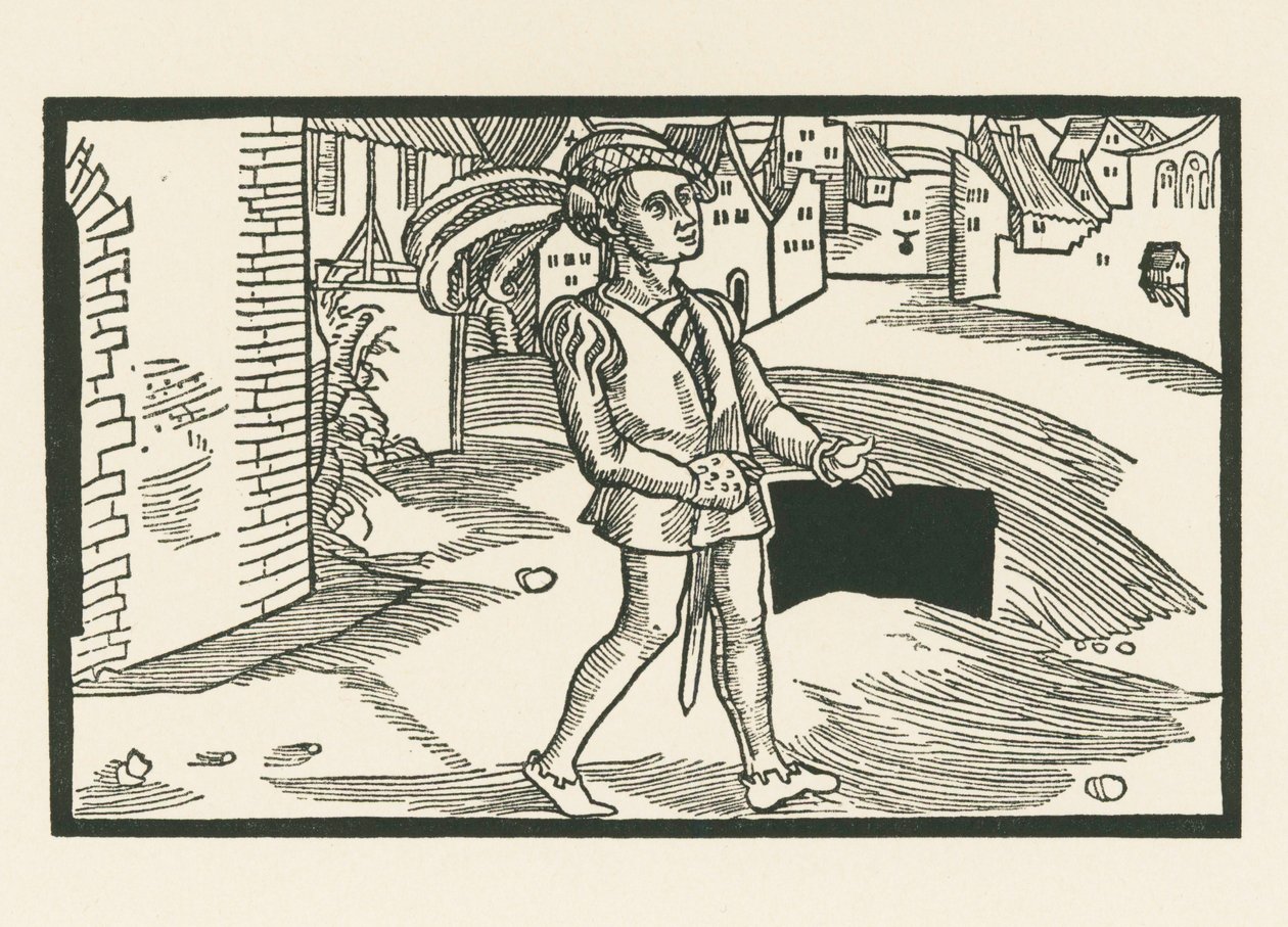 Aeschinus, vers 1492-93 (gravure sur bois) - Albrecht Dürer or Duerer