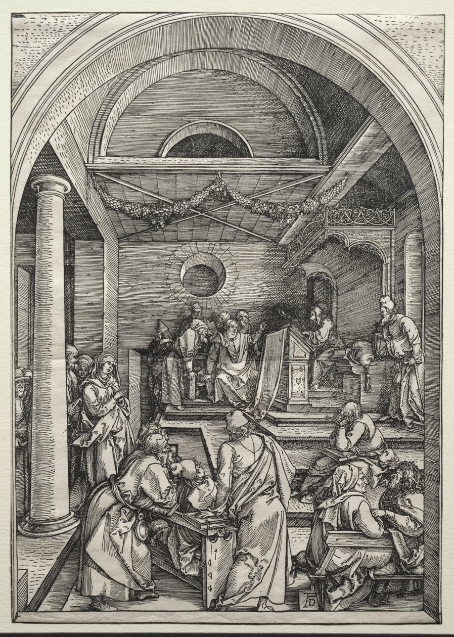 Le Christ disputant avec les docteurs, vers 1503-1504 - Albrecht Dürer or Duerer