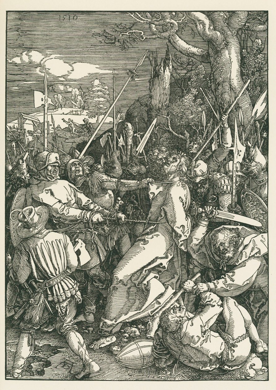 Le Christ emmené en captivité - Albrecht Dürer or Duerer