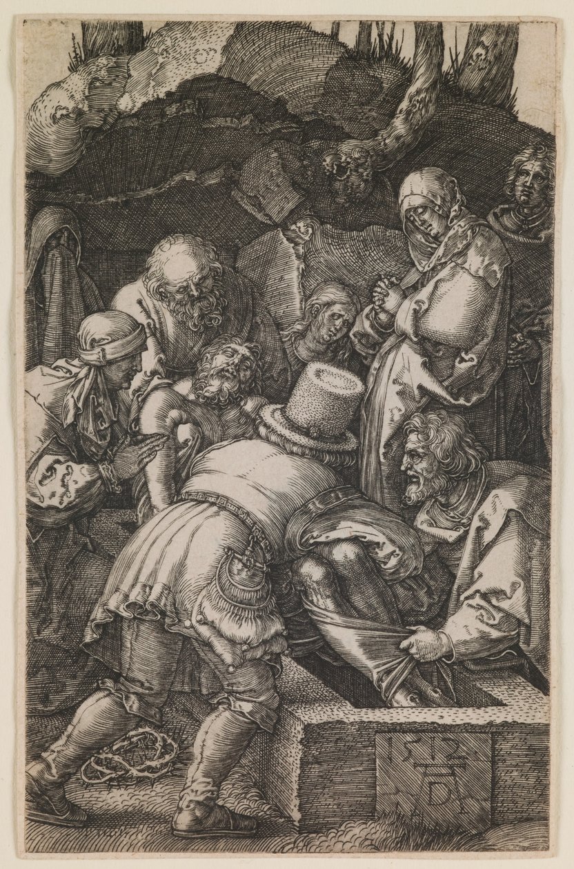 Déposition, de la série "La petite passion" - Albrecht Dürer or Duerer