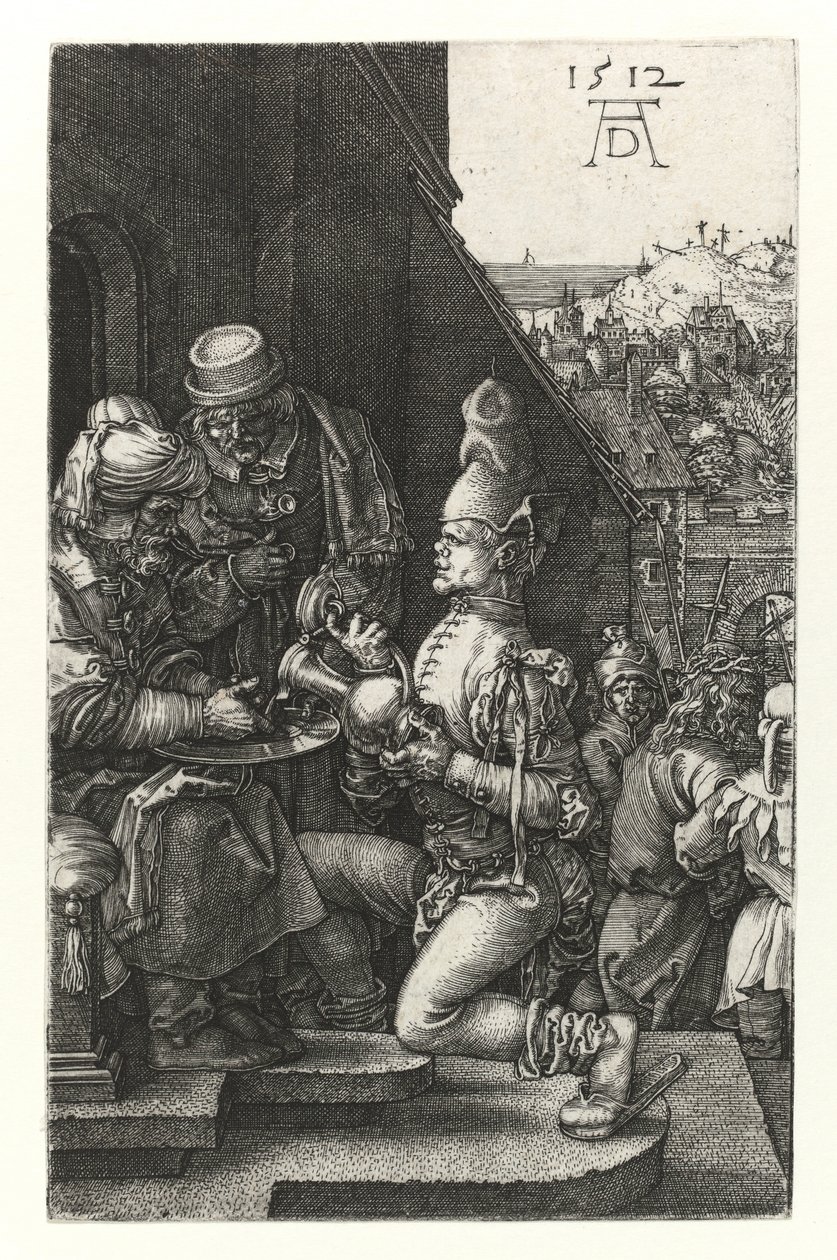 Pilate se lave les mains - Albrecht Dürer