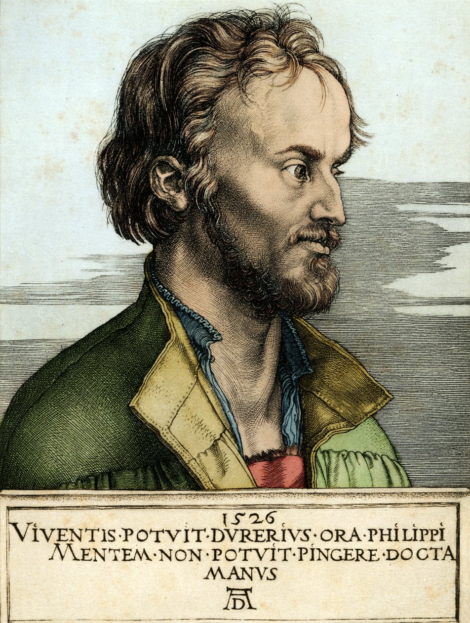 Portrait de Filippo Melantone - Albrecht Dürer