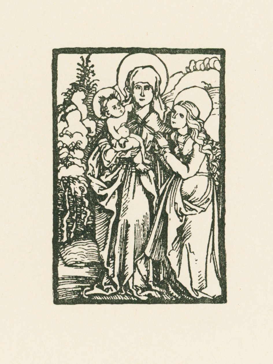 Saint Anne - Albrecht Dürer or Duerer