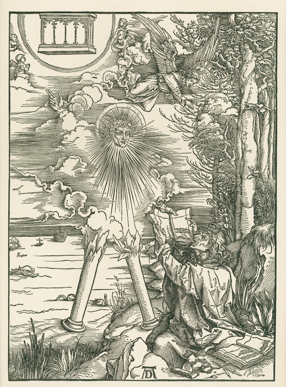 Saint Jean dévorant le Livre présenté par l