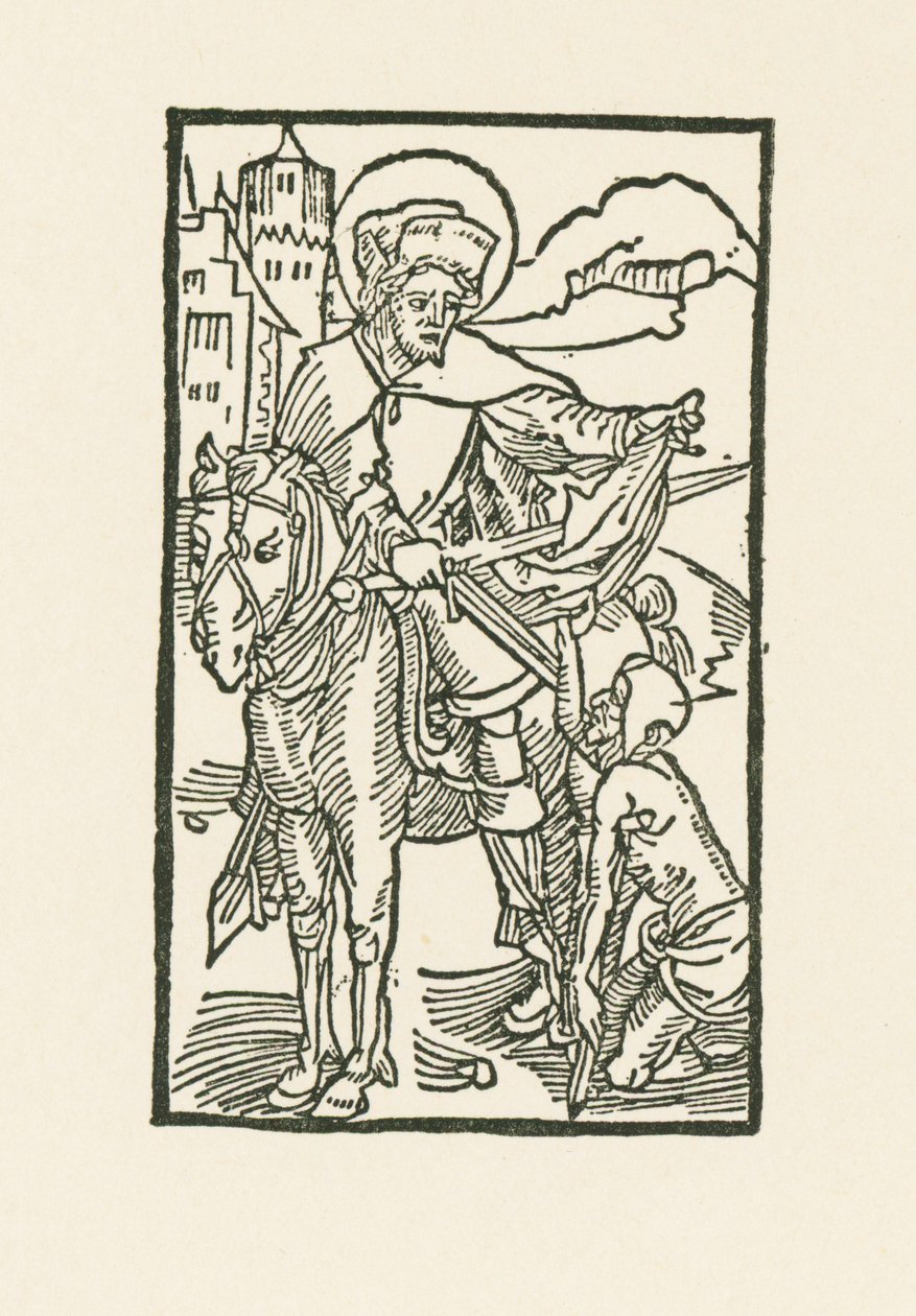 Saint Martin de Tours - Albrecht Dürer or Duerer