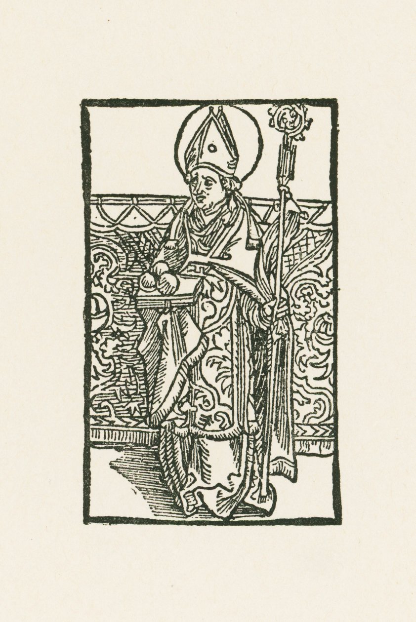 Saint Nicolas - Albrecht Dürer or Duerer