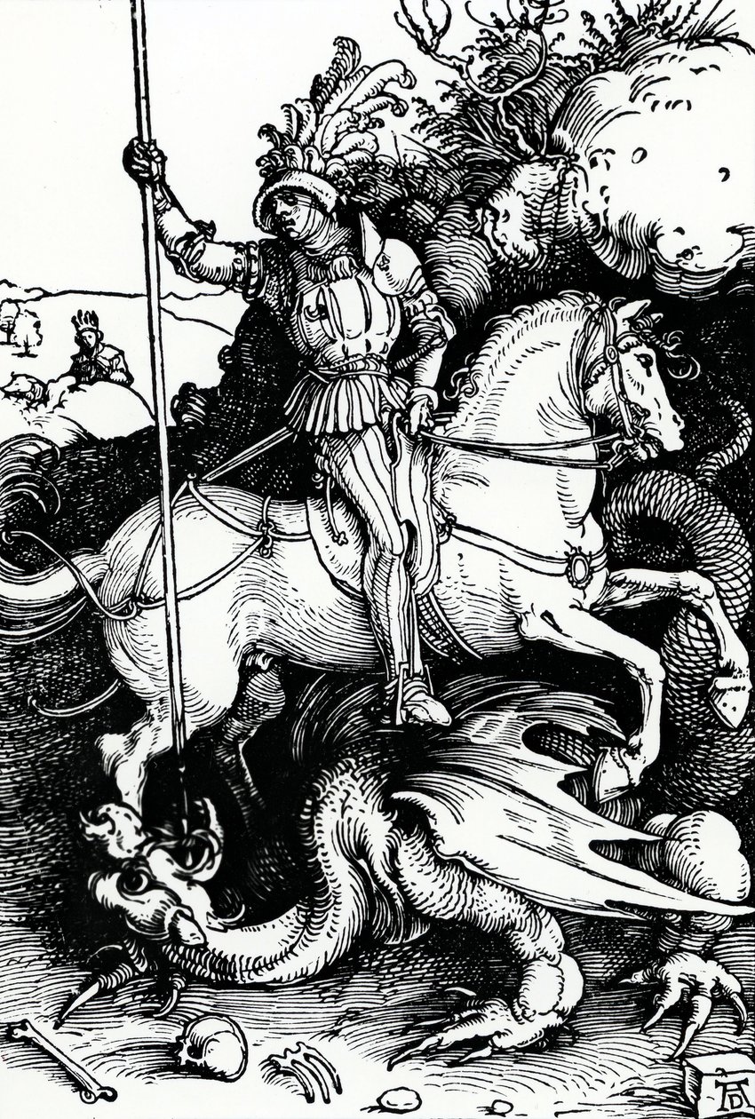 Saint Georges et le Dragon - Albrecht Dürer