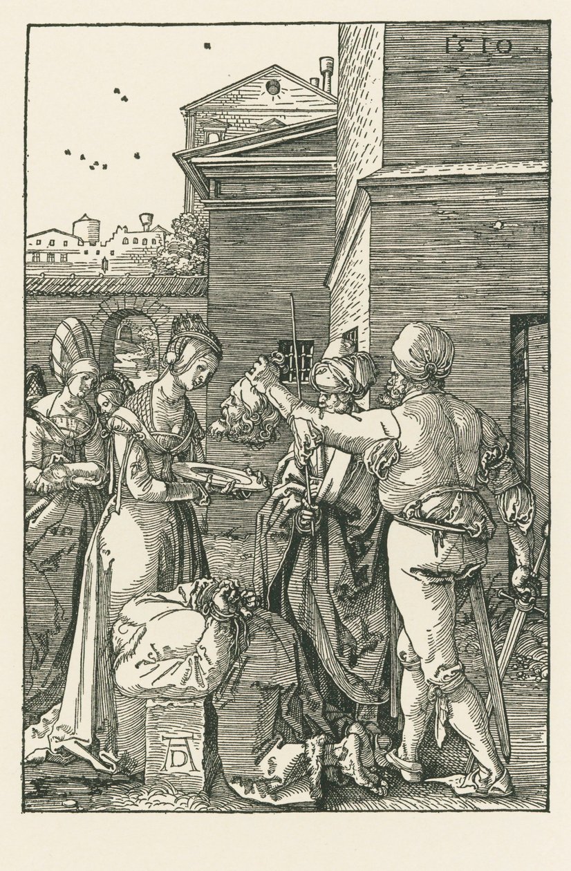 La décapitation de saint Jean-Baptiste - Albrecht Dürer or Duerer