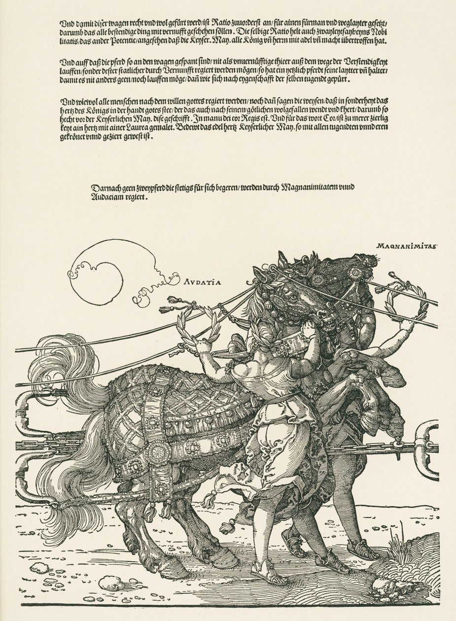 La grande voiture triomphale - Albrecht Dürer or Duerer